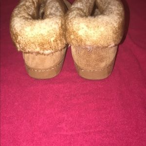 Tan boots